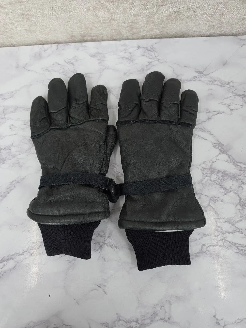 U.S. Issue Intermediate Cold Weather Leather Gloves Army Military Lined
